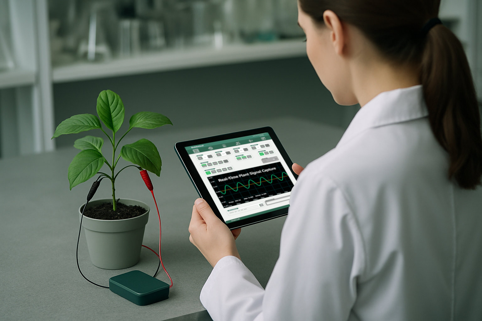 Babbeleaf device