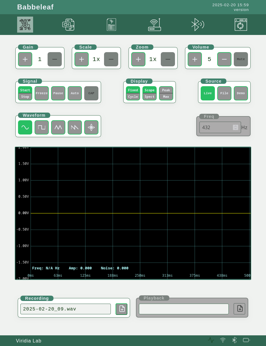 Control Panel