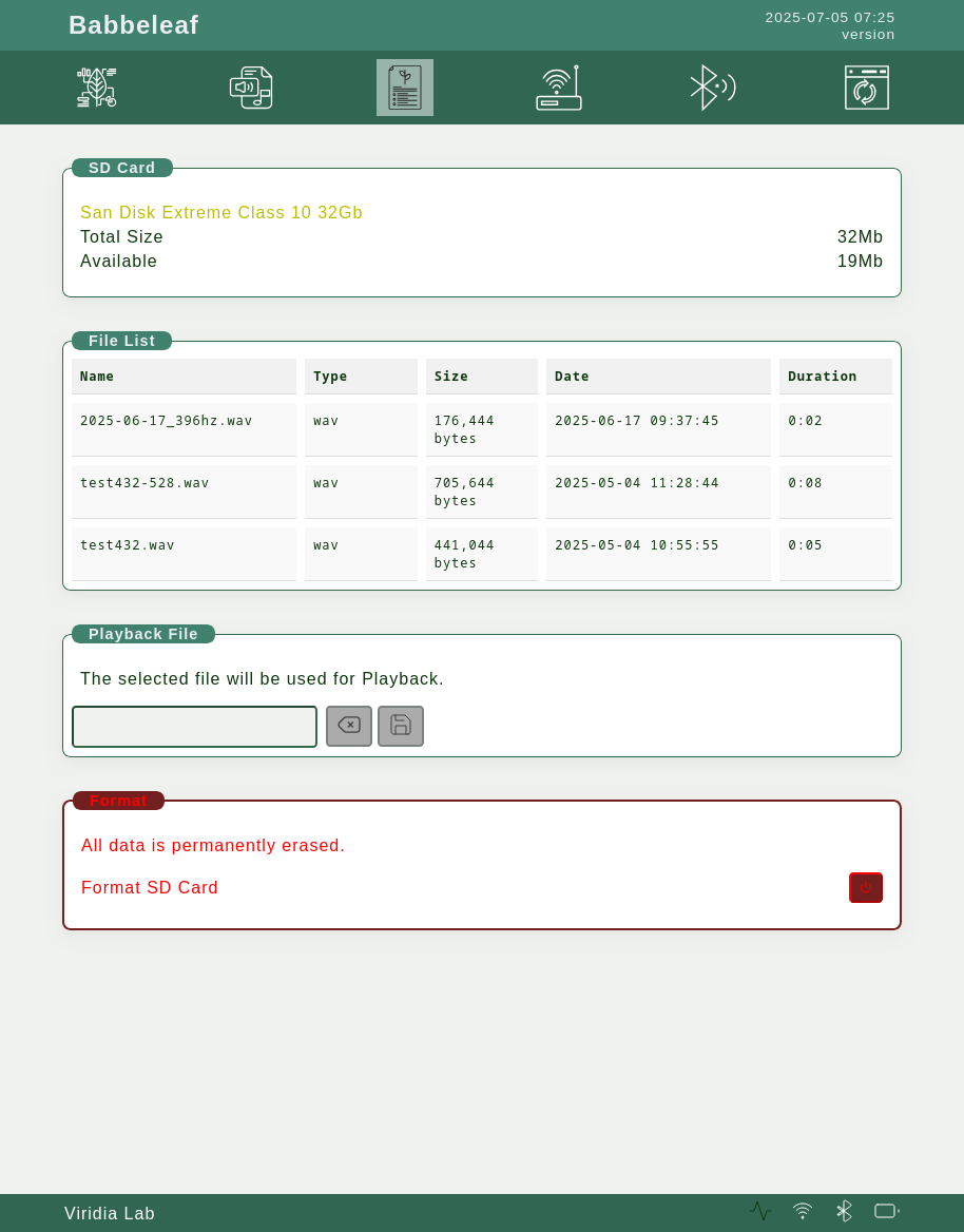 File Panel